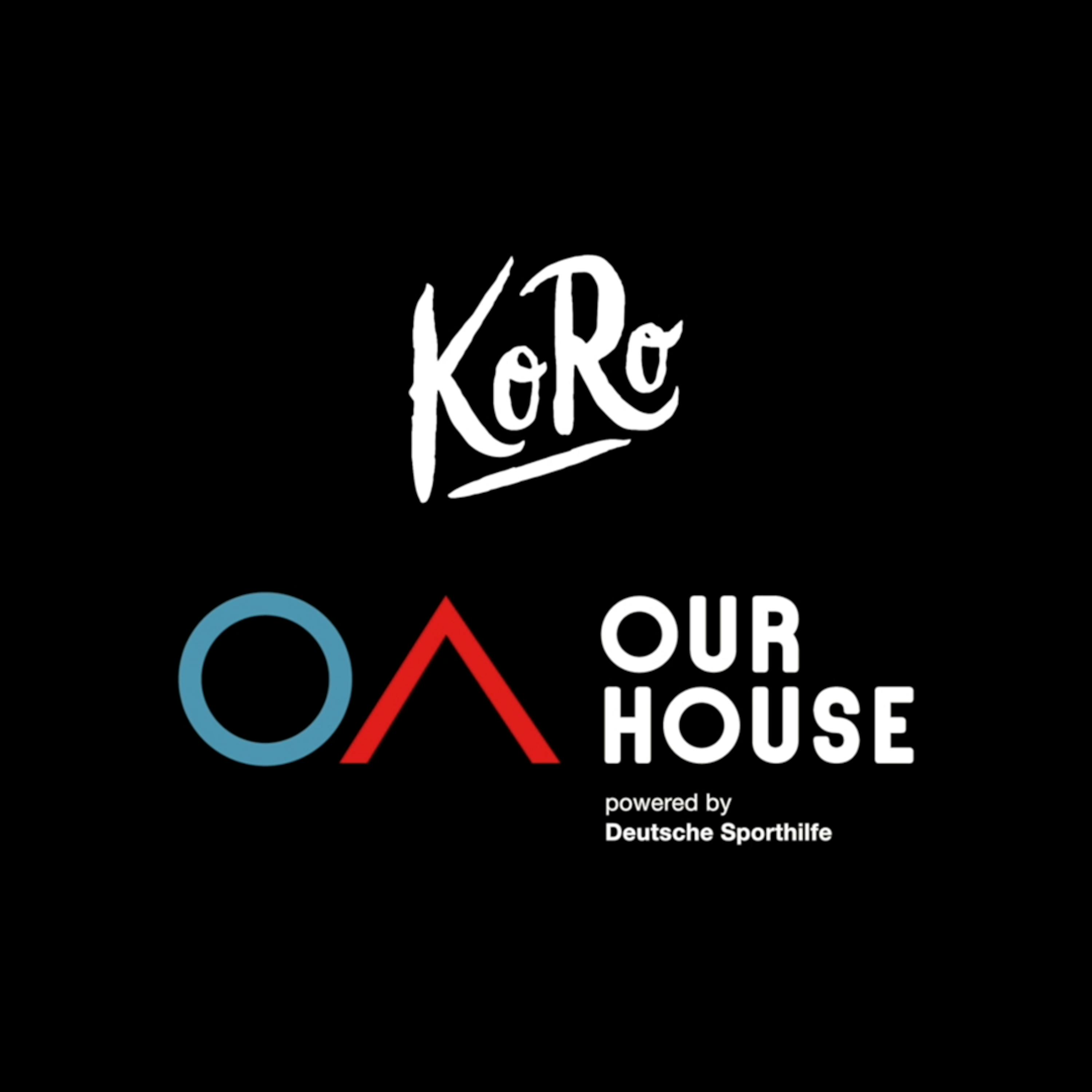 KoRo x Our House by Deutsche Sporthilfe: Wij promoten rolmodellen!